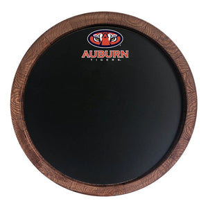 Auburn Tigers: Chalkboard "Faux" Barrel Top Sign - The Fan-Brand