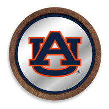 Load image into Gallery viewer, Auburn Tigers: &quot;Faux&quot; Barrel Top Mirrored Wall Sign - The Fan-Brand
