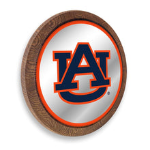 Load image into Gallery viewer, Auburn Tigers: &quot;Faux&quot; Barrel Top Mirrored Wall Sign - The Fan-Brand