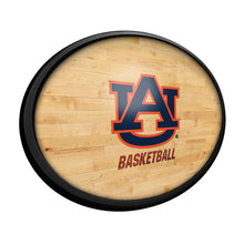 Load image into Gallery viewer, Auburn Tigers: Hardwood - Oval Slimline Lighted Wall Sign - The Fan-Brand