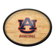 Load image into Gallery viewer, Auburn Tigers: Hardwood - Oval Slimline Lighted Wall Sign - The Fan-Brand