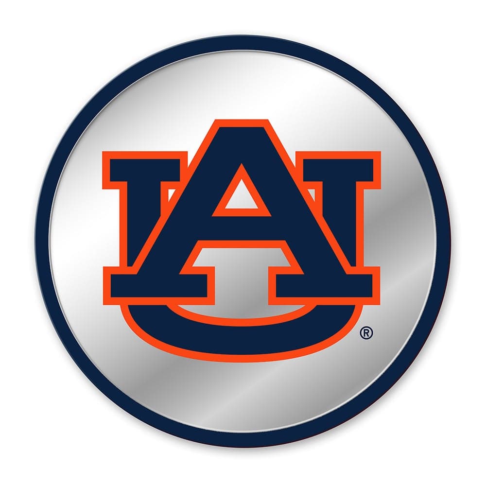 Auburn Tigers: Modern Disc Mirrored Wall Sign - The Fan-Brand