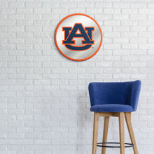 Load image into Gallery viewer, Auburn Tigers: Modern Disc Mirrored Wall Sign - The Fan-Brand