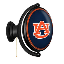 Load image into Gallery viewer, Auburn Tigers: Original Oval Rotating Lighted Wall Sign - The Fan-Brand