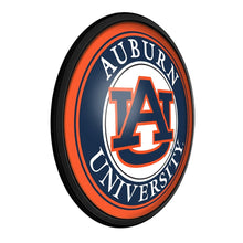 Load image into Gallery viewer, Auburn Tigers: Round Slimline Lighted Wall Sign - The Fan-Brand