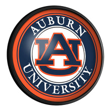 Load image into Gallery viewer, Auburn Tigers: Round Slimline Lighted Wall Sign - The Fan-Brand