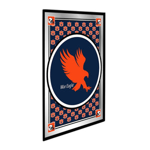 Auburn Tigers: Team Spirit- Framed Mirrored Wall Sign - The Fan-Brand