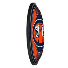 Load image into Gallery viewer, Auburn Tigers: Tiger Eyes -Round Slimline Lighted Wall Sign - The Fan-Brand