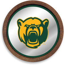 Load image into Gallery viewer, Baylor Bears: Bear - &quot;Faux&quot; Barrel Top Mirrored Wall Sign - The Fan-Brand