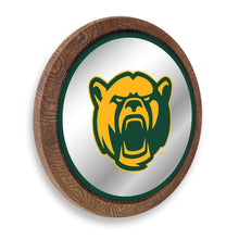 Load image into Gallery viewer, Baylor Bears: Bear - &quot;Faux&quot; Barrel Top Mirrored Wall Sign - The Fan-Brand