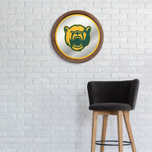 Load image into Gallery viewer, Baylor Bears: Bear - &quot;Faux&quot; Barrel Top Mirrored Wall Sign - The Fan-Brand