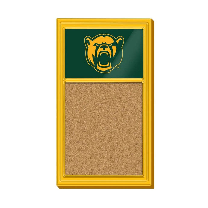 Baylor Bears: Bear Logo - Cork Note Board Default Title