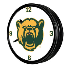 Load image into Gallery viewer, Baylor Bears: Bear Logo - Retro Lighted Wall Clock - The Fan-Brand