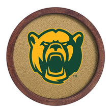 Load image into Gallery viewer, Baylor Bears: Mascot - &quot;Faux&quot; Barrel Framed Cork Board - The Fan-Brand