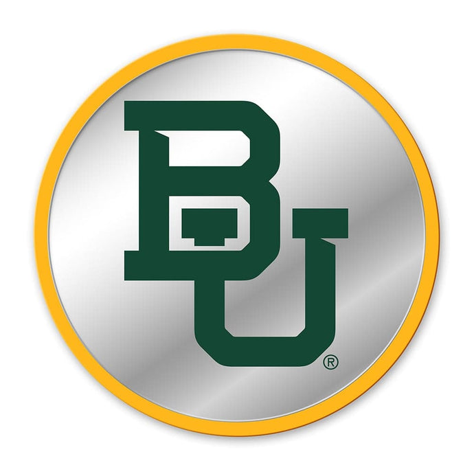 Baylor Bears: Modern Disc Mirrored Wall Sign - The Fan-Brand