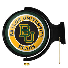 Load image into Gallery viewer, Baylor Bears: Original Round Rotating Lighted Wall Sign - The Fan-Brand