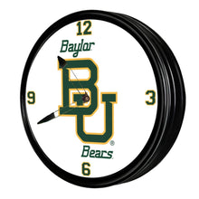 Load image into Gallery viewer, Baylor Bears: Retro Lighted Wall Clock - The Fan-Brand