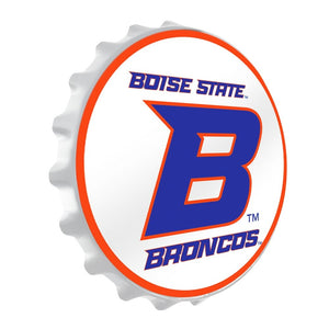 Boise State Broncos: "B" Logo - Bottle Cap Wall Sign - The Fan-Brand