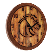 Load image into Gallery viewer, Boise State Broncos: Branded &quot;Faux&quot; Barrel Top Wall Clock - The Fan-Brand