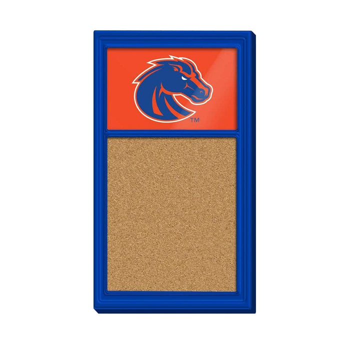 Boise State Broncos: Cork Note Board Default Title