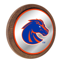 Load image into Gallery viewer, Boise State Broncos: Mascot - Mirrored Barrel Top Mirrored Wall Sign - The Fan-Brand