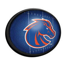 Load image into Gallery viewer, Boise State Broncos: On the 50 - Oval Slimline Lighted Wall Sign Default Title