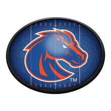 Load image into Gallery viewer, Boise State Broncos: On the 50 - Oval Slimline Lighted Wall Sign Default Title