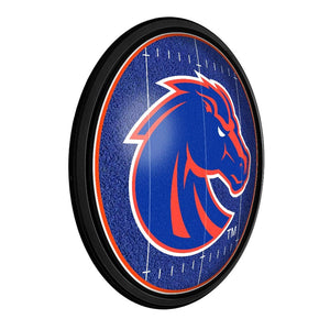 Boise State Broncos: On the 50 - Slimline Lighted Wall Sign Default Title