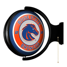 Load image into Gallery viewer, Boise State Broncos: Original Round Rotating Lighted Wall Sign - The Fan-Brand