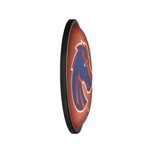 Load image into Gallery viewer, Boise State Broncos: Pigskin - Oval Slimline Lighted Wall Sign Default Title