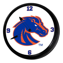 Load image into Gallery viewer, Boise State Broncos: Retro Lighted Wall Clock - The Fan-Brand