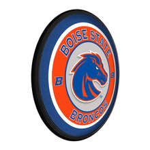 Load image into Gallery viewer, Boise State Broncos: Round Slimline Lighted Wall Sign - The Fan-Brand