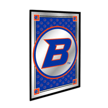 Load image into Gallery viewer, Boise State Broncos: Team Spirit, Logo - Framed Mirrored Wall Sign - The Fan-Brand