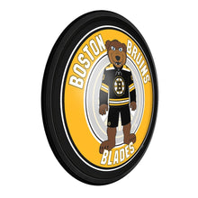 Load image into Gallery viewer, Boston Bruins: Blades - Round Slimline Lighted Wall Sign - The Fan-Brand