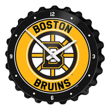 Load image into Gallery viewer, Boston Bruins: Bottle Cap Wall Clock - The Fan-Brand