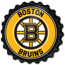 Load image into Gallery viewer, Boston Bruins: Bottle Cap Wall Sign - The Fan-Brand