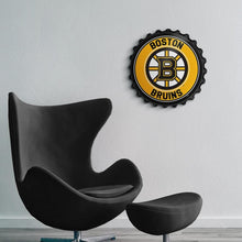 Load image into Gallery viewer, Boston Bruins: Bottle Cap Wall Sign - The Fan-Brand