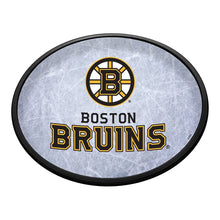 Load image into Gallery viewer, Boston Bruins: Ice Rink - Oval Slimline Lighted Wall Sign - The Fan-Brand
