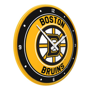 Boston Bruins: Modern Disc Wall Clock - The Fan-Brand