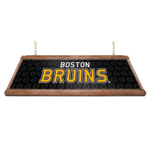 Boston Bruins: Premium Wood Pool Table Light Default Title