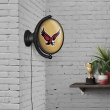 Load image into Gallery viewer, Boston College Eagles: Eagle - Original Oval Rotating Lighted Wall Sign Gold