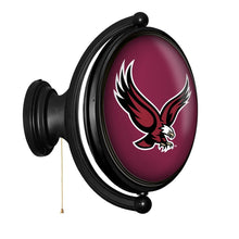 Load image into Gallery viewer, Boston College Eagles: Eagle - Original Oval Rotating Lighted Wall Sign Maroon