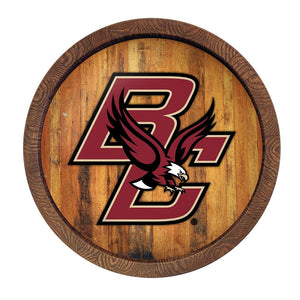 Boston College Eagles: "Faux" Barrel Top Sign Default Title