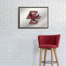 Load image into Gallery viewer, Boston College Eagles: Framed Mirrored Wall Sign - The Fan-Brand