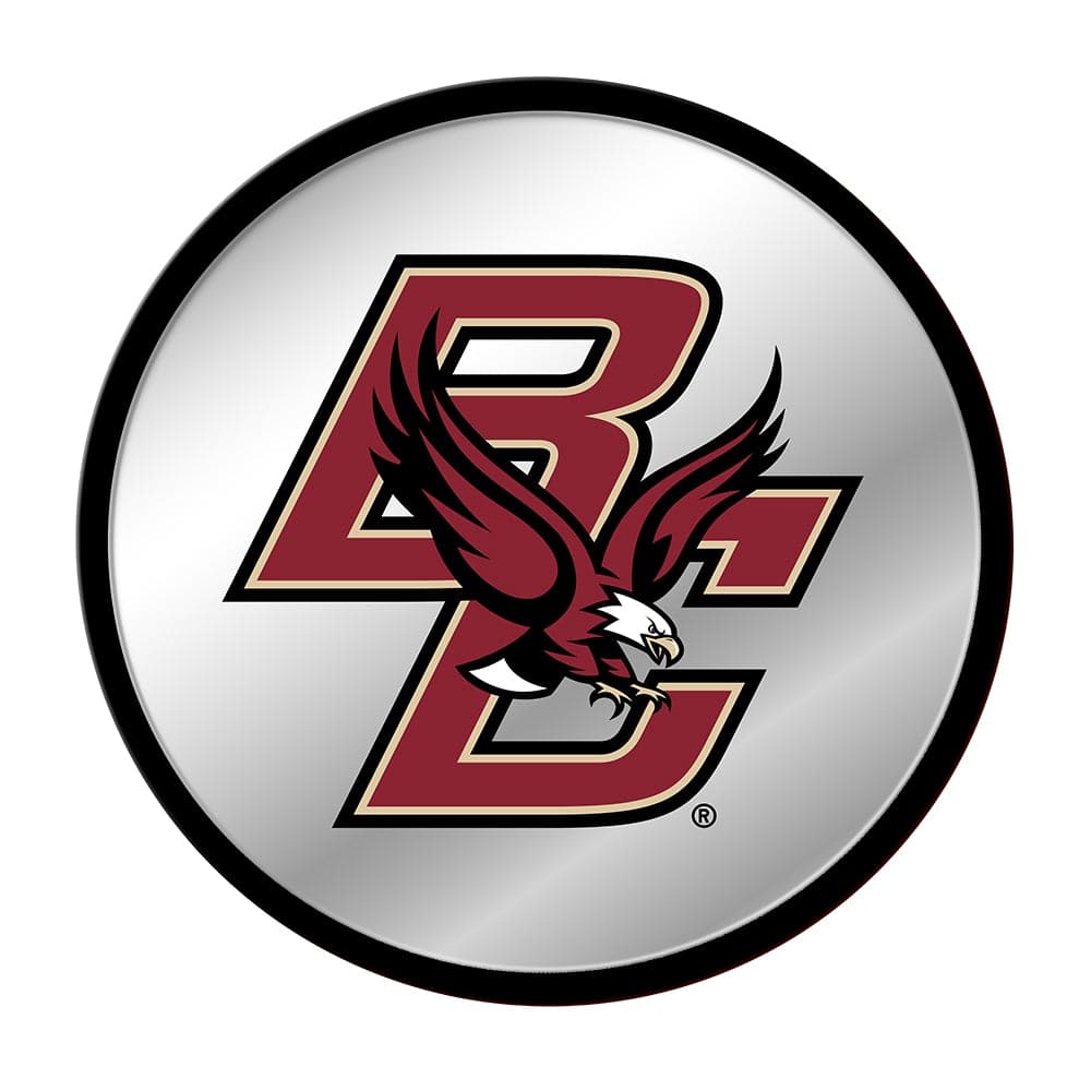 Boston College Eagles: Modern Disc Mirrored Wall Sign - The Fan-Brand