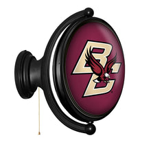 Load image into Gallery viewer, Boston College Eagles: Original Oval Rotating Lighted Wall Sign - The Fan-Brand