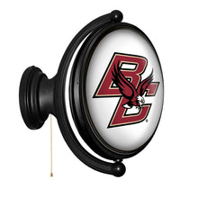 Load image into Gallery viewer, Boston College Eagles: Original Oval Rotating Lighted Wall Sign - The Fan-Brand