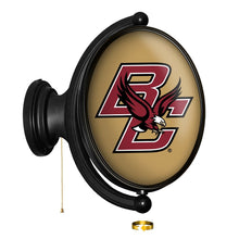 Load image into Gallery viewer, Boston College Eagles: Original Oval Rotating Lighted Wall Sign - The Fan-Brand