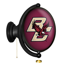 Load image into Gallery viewer, Boston College Eagles: Original Oval Rotating Lighted Wall Sign - The Fan-Brand