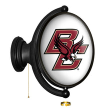 Load image into Gallery viewer, Boston College Eagles: Original Oval Rotating Lighted Wall Sign - The Fan-Brand